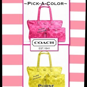 Coach Weekender..ONLY Yellow Available